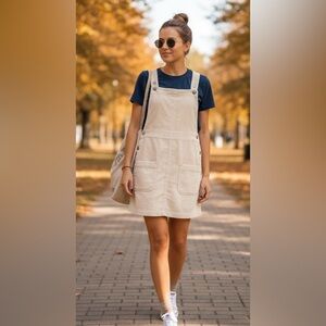 NEW!! VTG 90s Revolt Women’s Corduroy Dress 
Size: L